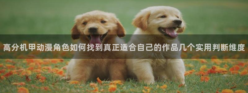 虫虫漫画作品大全：高分机甲动漫角色如何找到真正适合自己的作品几个实用判断维度